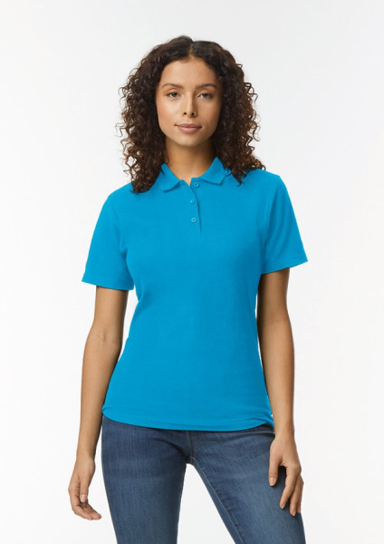 Gildan Softstyle Double Piqué Polo for her
