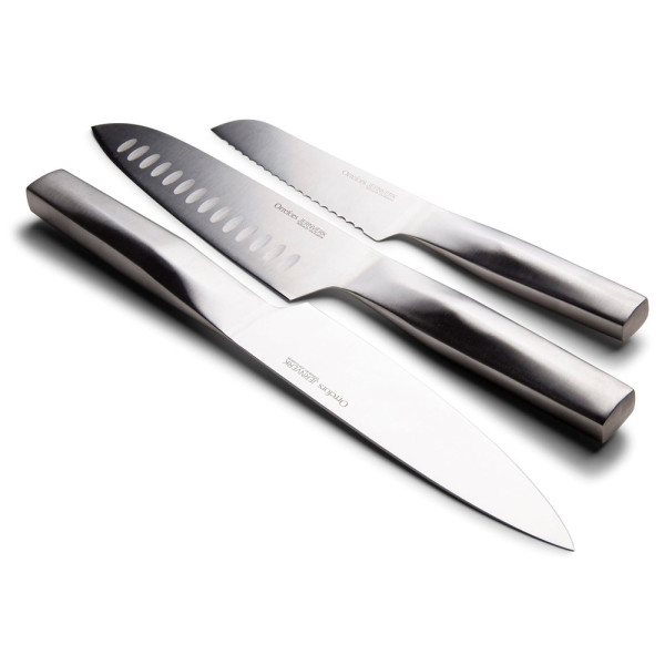 Orrefors Jernverk Knife Set Steel 3pack
