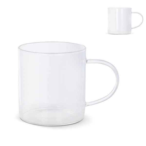 Koffieglas met handvat Vardez 300 ml