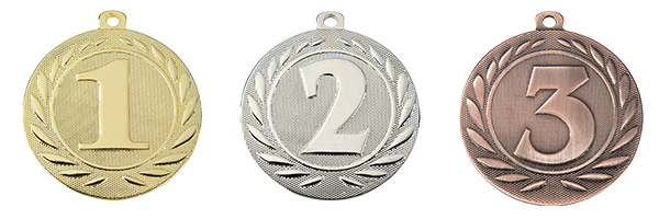 Medaille ijzer nummer