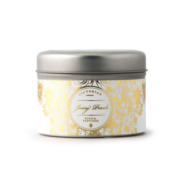 Victorian Sense Tinbox Juicy Peach geurkaars