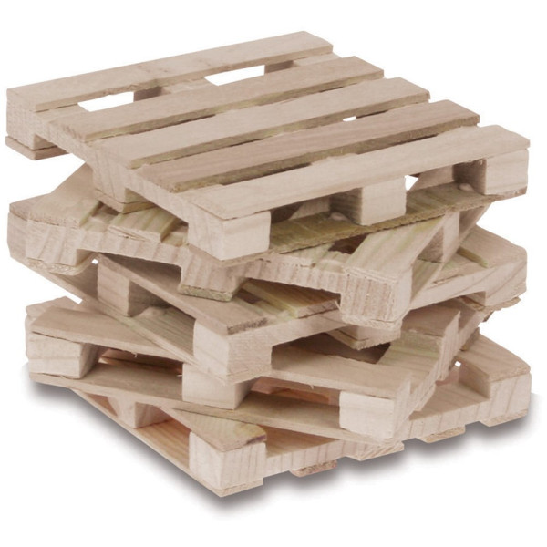 Pallet kubusb. incl. montage