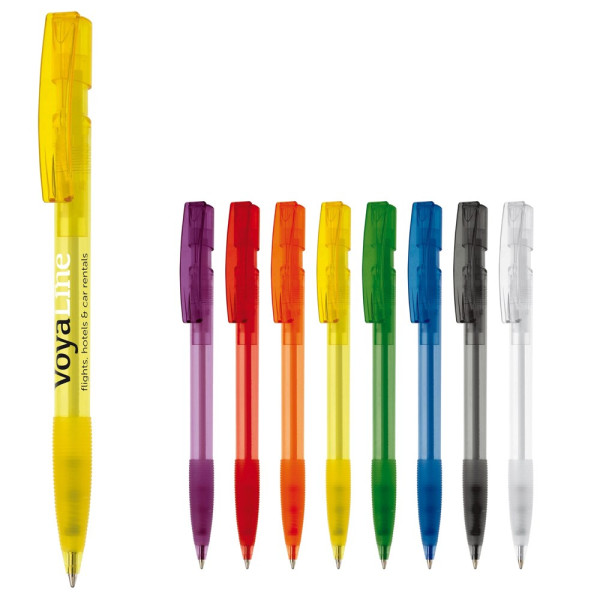 Balpen Nash grip transparant