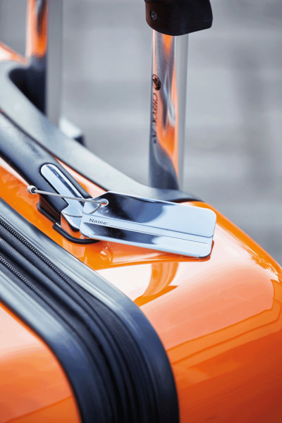 TRAVELLER - Metalen bagagelabel