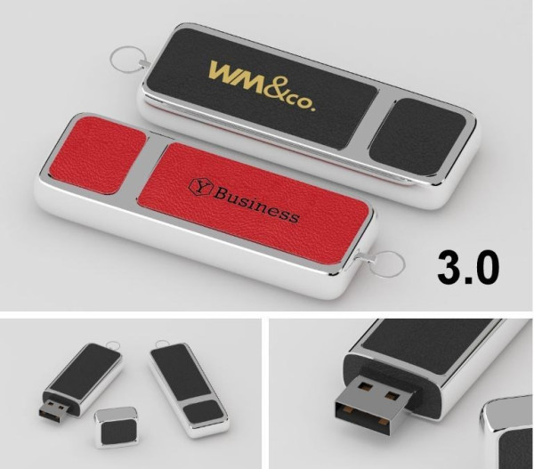 USB stick PU leather Classic 3.0