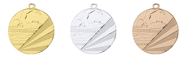 Medaille ijzer zwemmen
