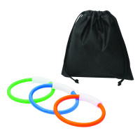 blauw, groen, oranje
