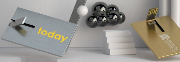 USB stick Credit Card Metaal 2.0