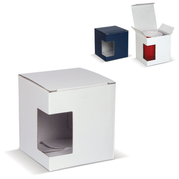 Verpakking mok met venster